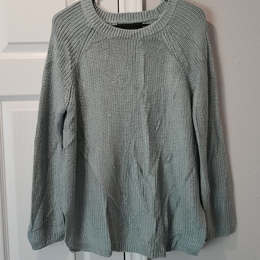 Forever 21 blue long sweater